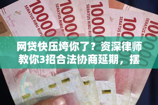 武汉网贷快压垮你了？资深律师教你3招合法协商延期，摆脱暴力催收！