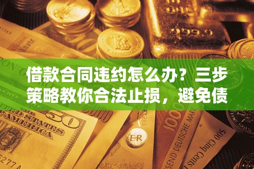 武汉借款合同违约怎么办？三步策略教你合法止损，避免债务危机升级