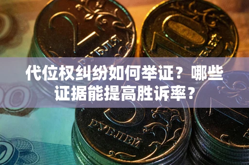 武汉代位权纠纷如何举证？哪些证据能提高胜诉率？